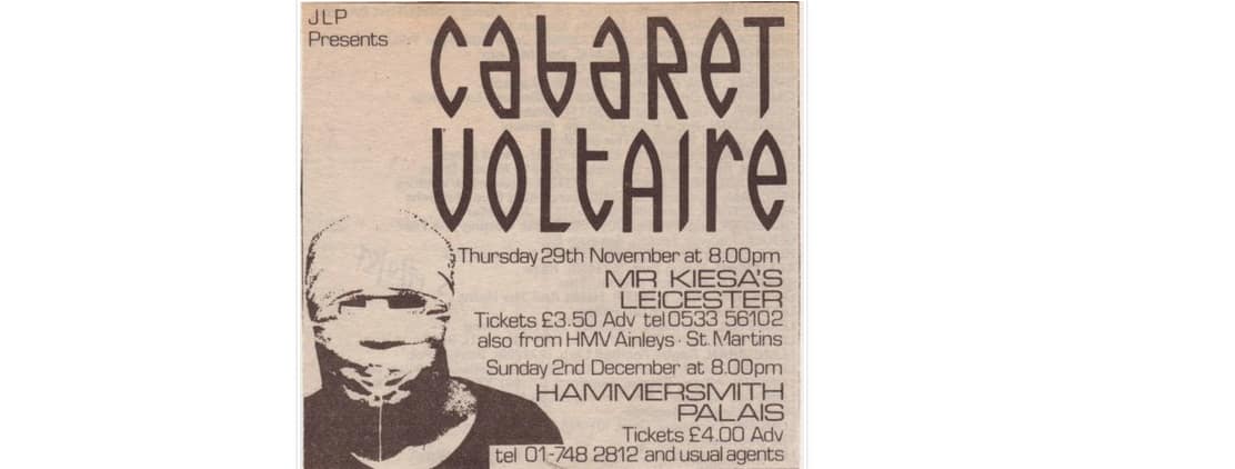 Cabaret Voltaire poster